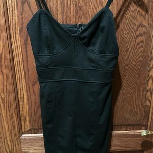 Mini black dress